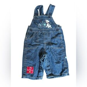 Vintage Disney 101 Dalmatians Overalls